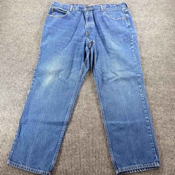 L.L.Bean Other - LL Bean Classic Fit Blue Jeans Mens 40x30 Medium Wash Denim Straight Leg 220626